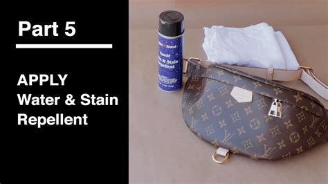 moneysworth water repellent spray used on louis vuitton
